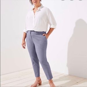 LOFT Plus Slim Pencil Pants in Custom Twilight